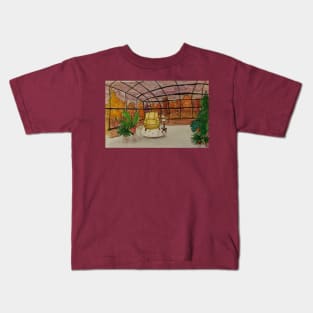 Cozy Autumn Morning Kids T-Shirt